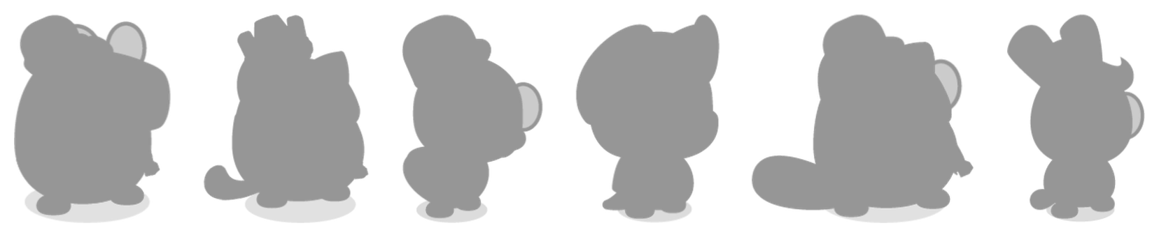 A lineup of activATAR pets